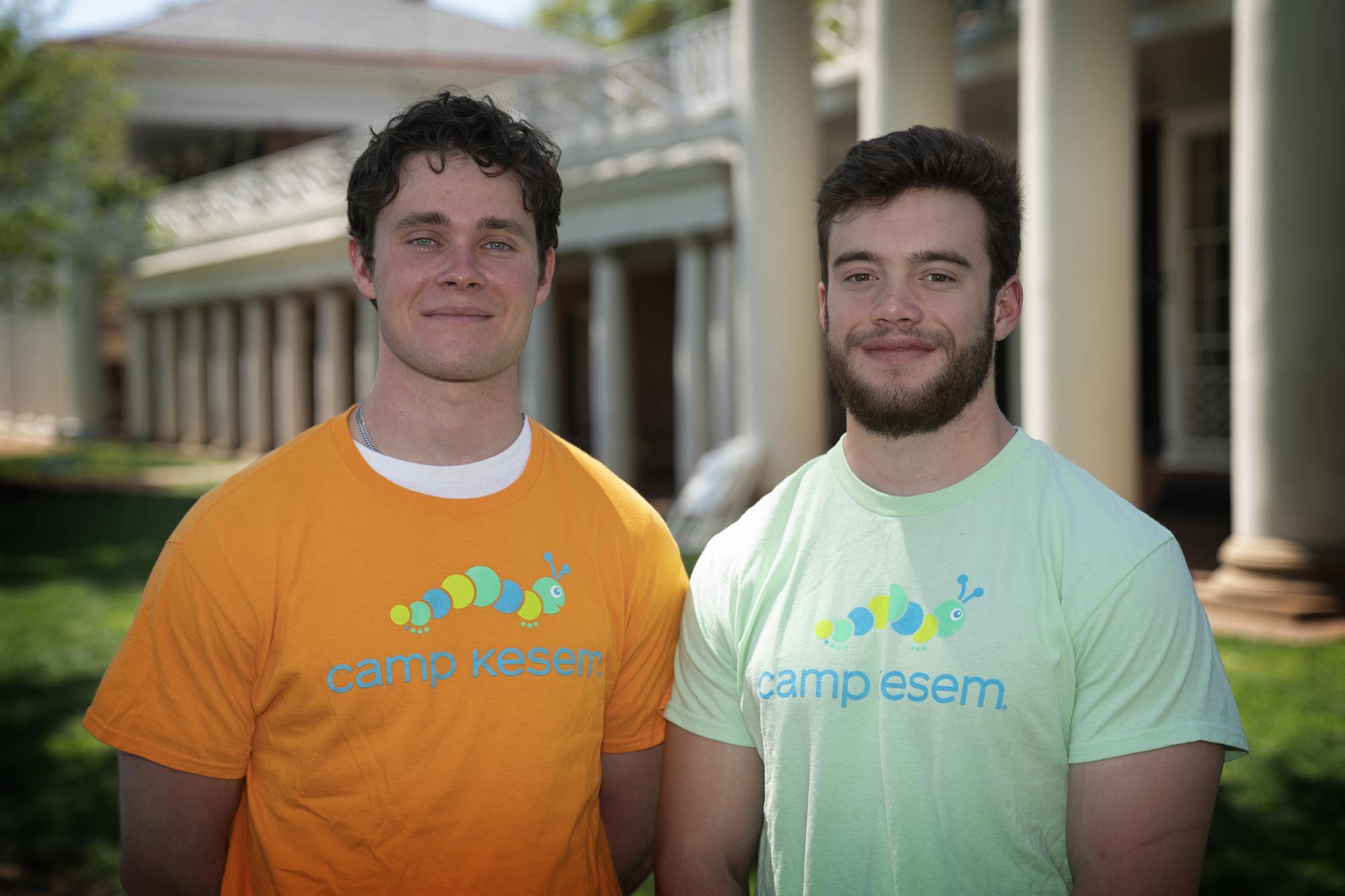 Camp Kesem volunteers on the Lawn